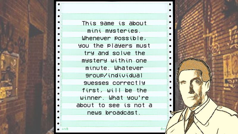 One Minute Mini Mysteries